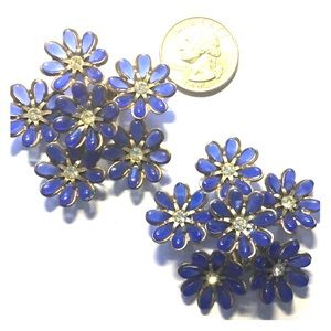 Spring Flower Vintage 1930’s Earrings Movie Set